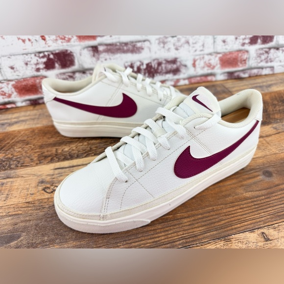 Nike Women's Court Legacy Next Nature White Rosewood Sail, US Size 9.5 - Picture 10 of 11